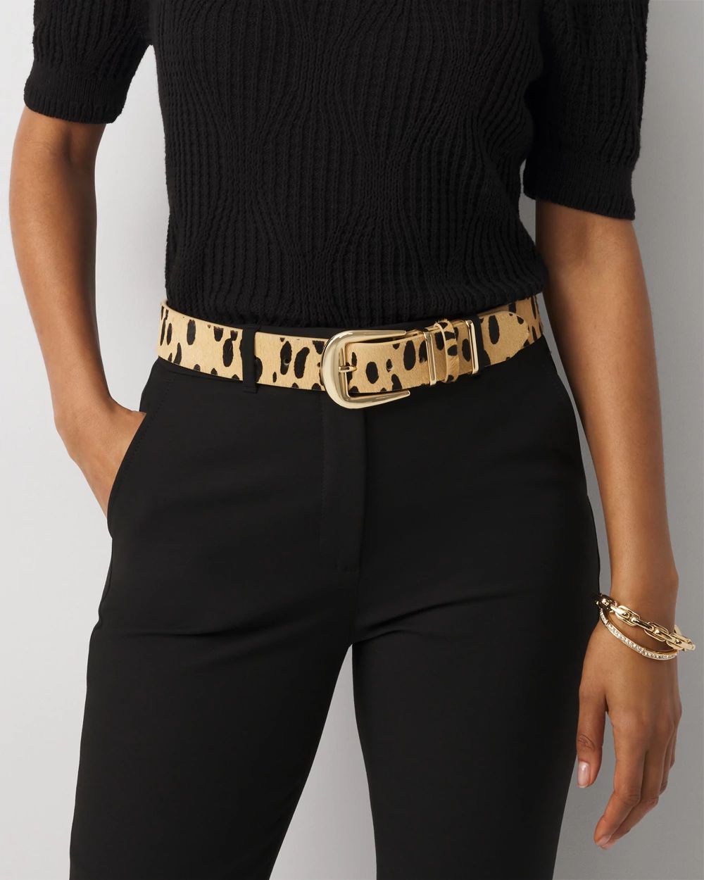 Haircalf Belt | White House Black Market